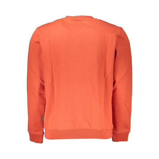 Napapijri Red Cotton Men Sweater Napapijri