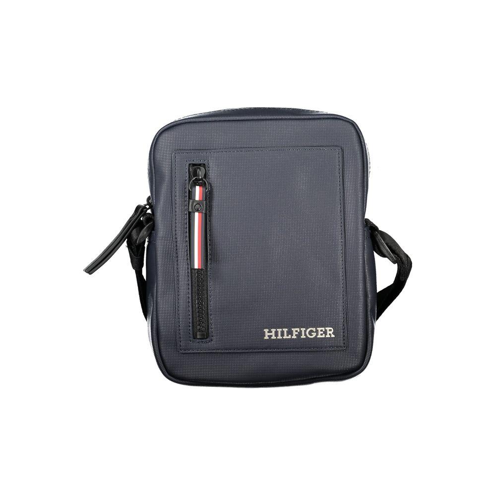 Tommy Hilfiger Blue Polyethylene Men Shoulder Bag Tommy Hilfiger