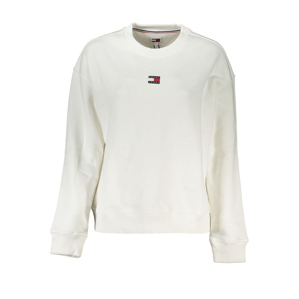 Tommy Hilfiger White Cotton Women Sweater