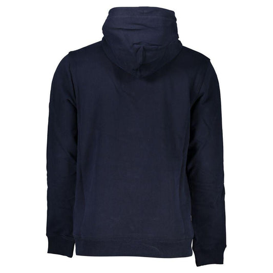 Tommy Hilfiger Chic Blue Hooded Sweatshirt with Logo Detail Tommy Hilfiger