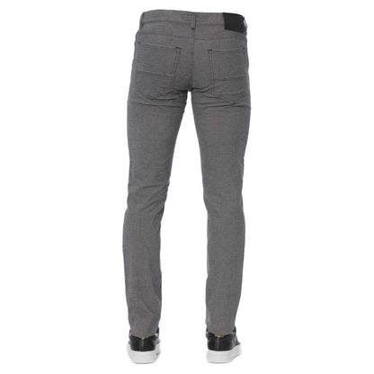Trussardi Jeans Gray Cotton Men's Pants 1728,67345744032,Casual Pants - Pants - Clothing,Clothing,Gray,Jeans & Pants - Men - Clothing,Men,Men - Clothing,New with tags,Pants - Clothing,Trussardi Jeans,W29,W30,W31,W38,W40