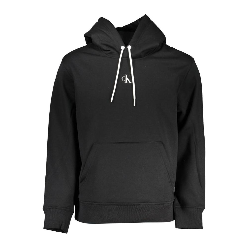 Calvin Klein Elegant Contrast Detail Hooded Sweatshirt Calvin Klein