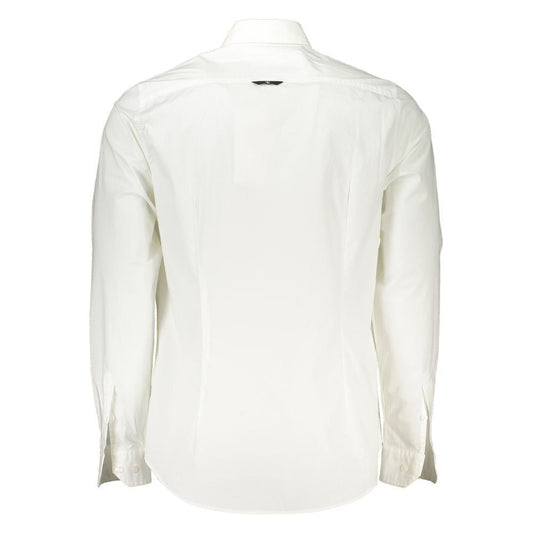 Calvin Klein Elegant Slim Fit Long Sleeved White Shirt