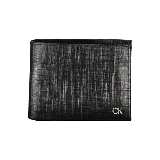 Calvin Klein Elegant Black Leather Wallet with RFID Blocking Calvin Klein