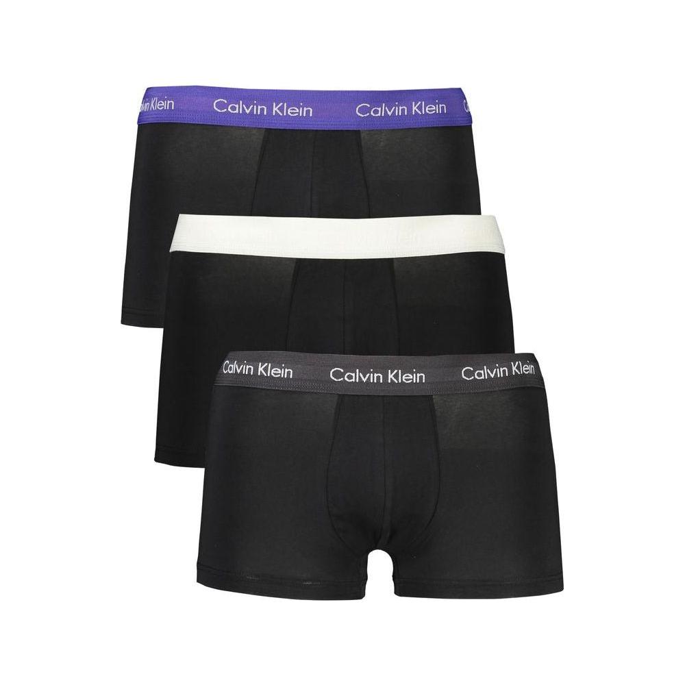 Calvin Klein Sleek Tri-Pack Elastic Waist Boxers Calvin Klein