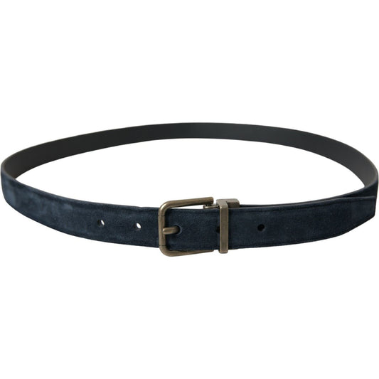 Dolce & Gabbana Elegant Suede Calf Leather Belt Dolce & Gabbana