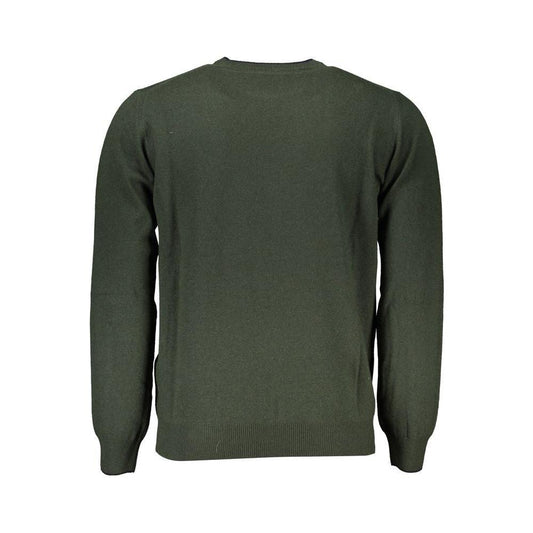 Harmont & Blaine Chic Green Crew Neck Designer Sweater Harmont & Blaine