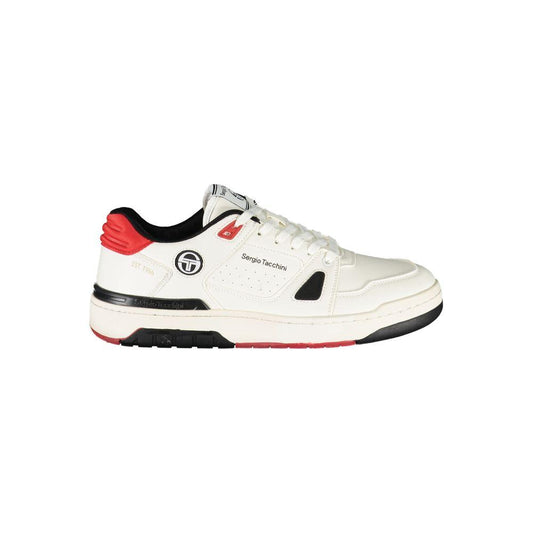 Sergio Tacchini Chic White Sports Sneakers with Contrast Details Sergio Tacchini