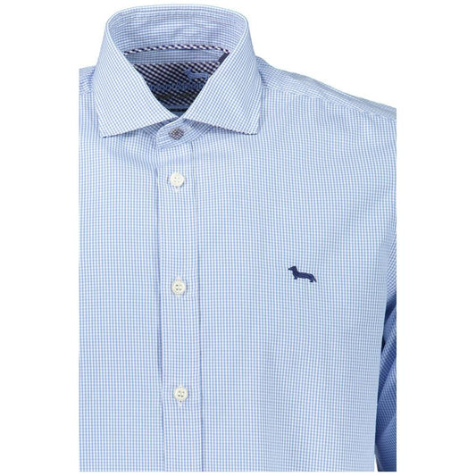 Harmont & Blaine Elegant Light Blue Narrow Fit Shirt Harmont & Blaine