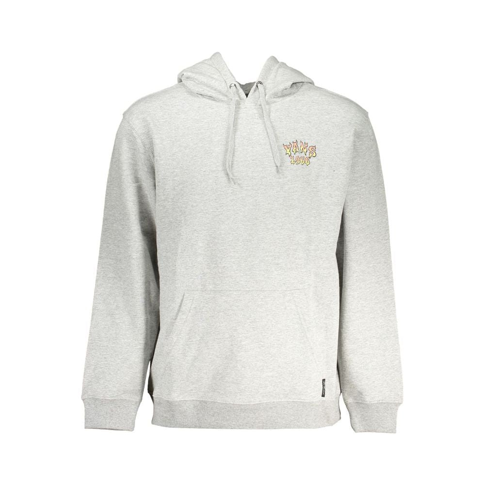 Vans Chic Gray Fleece Hooded Sweatshirt Vans