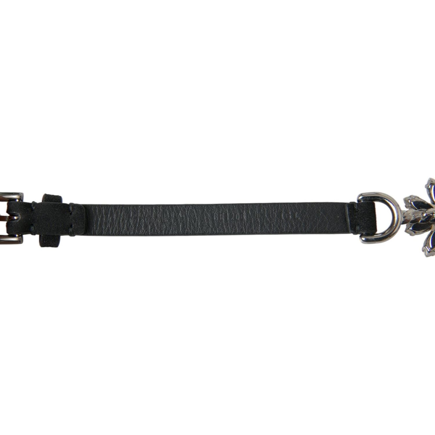 حزام جلدي أنيق مزين بالكريستال من دولتشي آند غابانا