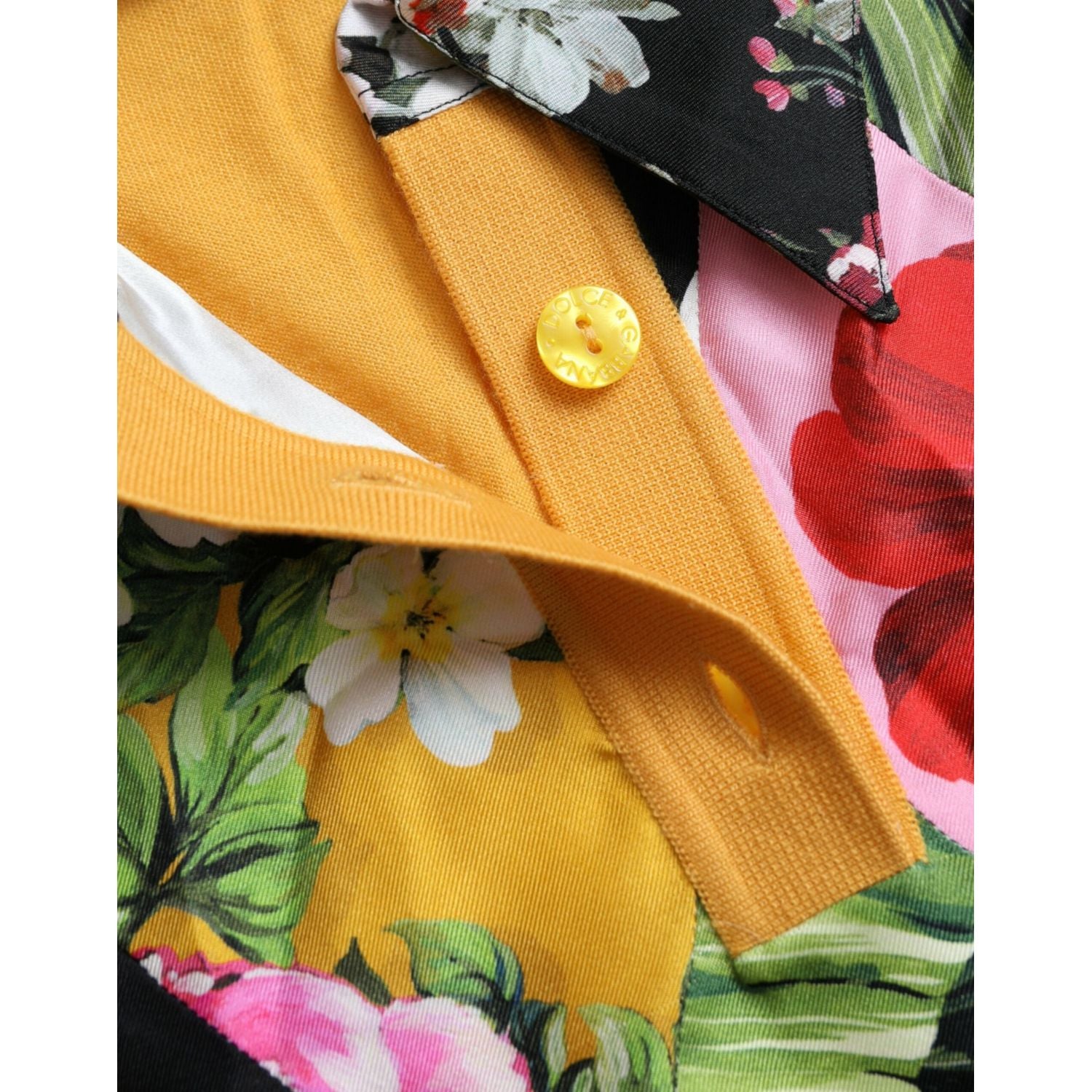 سترة هنلي من مزيج الكشمير والحرير متعدد الألوان من دولتشي آند غابانا