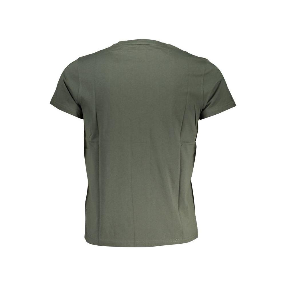 K-WAY Green Cotton T-Shirt K-WAY