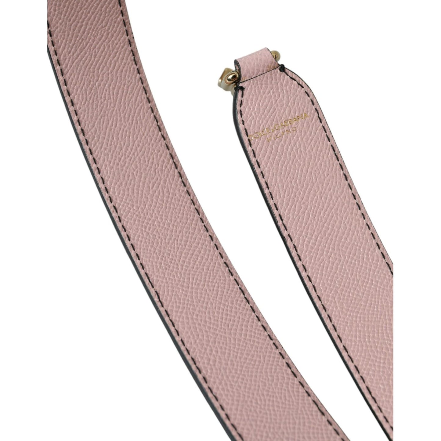 Dolce & Gabbana Pink Leather Handbag Accessory Shoulder Strap Dolce & Gabbana