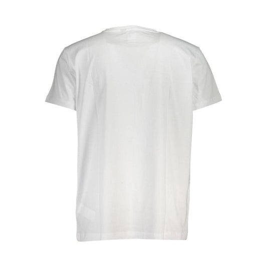 K-WAY White Cotton T-Shirt K-WAY