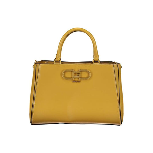 Guess Jeans Yellow Polyethylene Handbag Guess Jeans