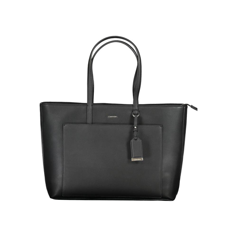 Calvin Klein Black Polyester Handbag Calvin Klein