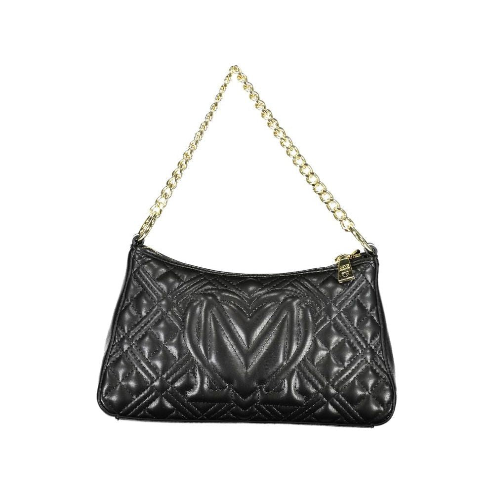 Love Moschino Black Polyethylene Handbag Love Moschino