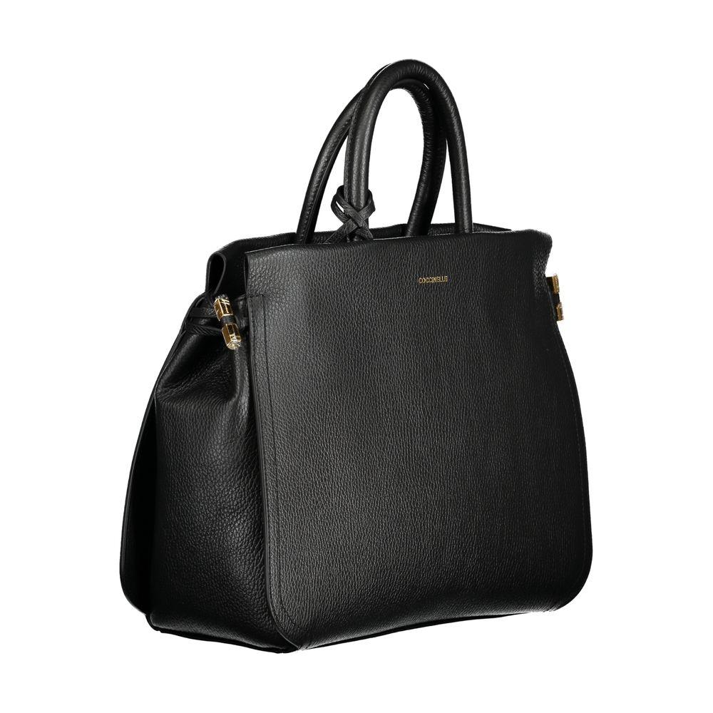 Coccinelle Black Leather Handbag Coccinelle