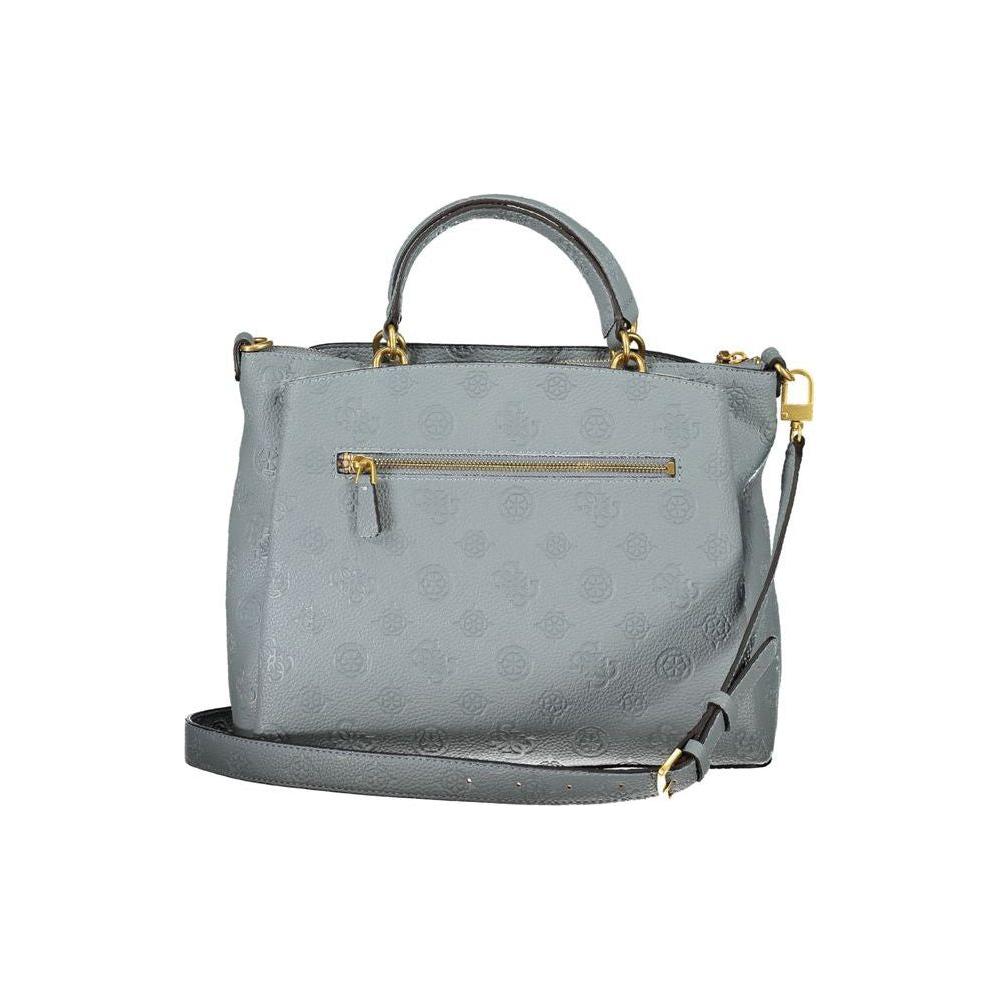 Guess Jeans Light Blue Polyethylene Handbag Guess Jeans