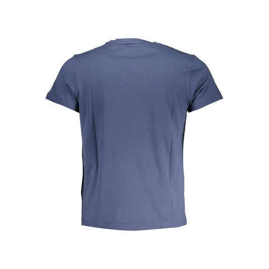 K-WAY Blue Cotton T-Shirt K-WAY