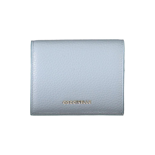 Coccinelle Light Blue Leather Wallet Coccinelle