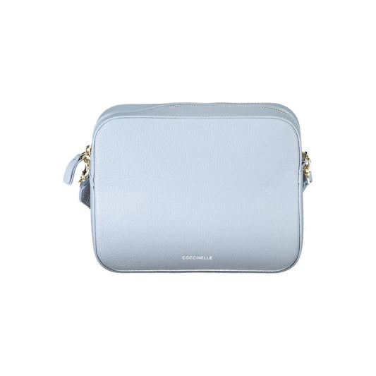 Coccinelle Light Blue Leather Handbag Coccinelle