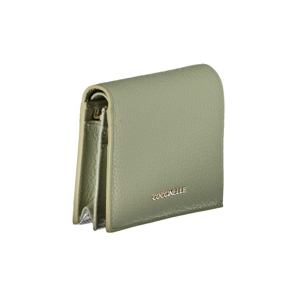 Coccinelle Green Leather Wallet Coccinelle