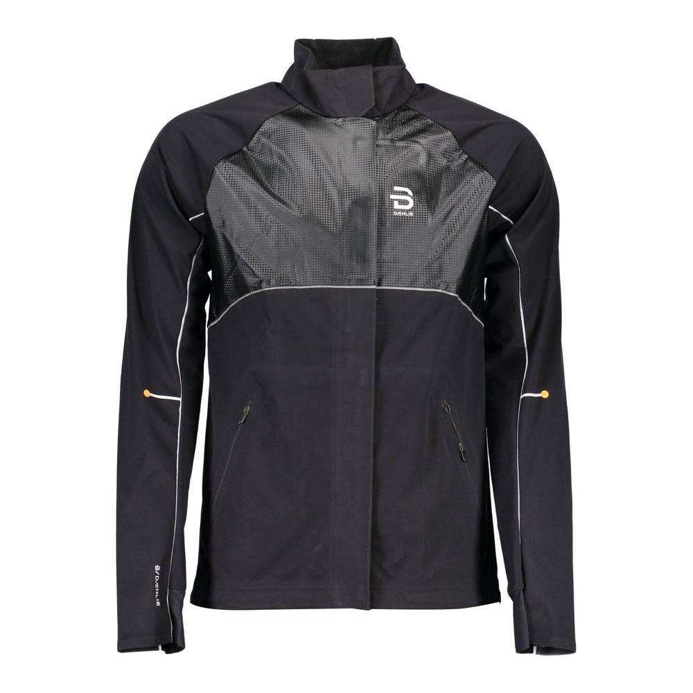 Bjorn Daehlie Black Polyester Jacket Bjorn Daehlie