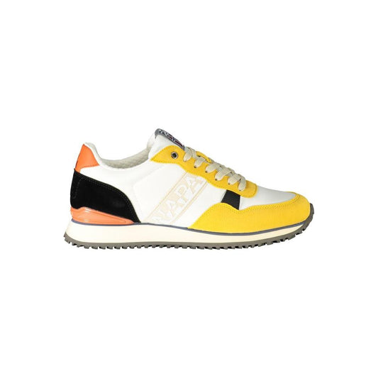 Napapijri Yellow Polyester Sneaker Napapijri