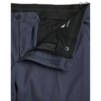 Dolce & Gabbana Blue Wool Slim Fit Dress Formal Pants
