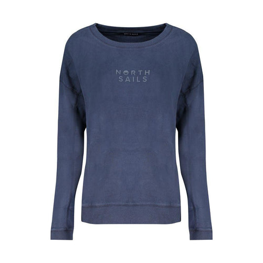 North Sails Blue Cotton Sweater North Sails