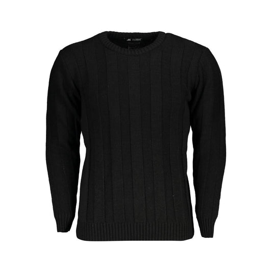 U.S. Grand Polo Black Fabric Sweater U.S. Grand Polo