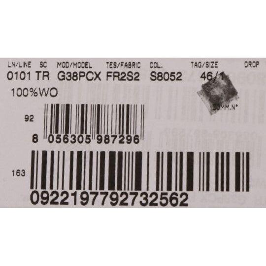 Dolce & Gabbana Gray Wool Striped Formal Pants 1728,67345645728,Casual Pants - Pants - Clothing,Clothing,Dolce & Gabbana,Gray,IT54 | XL,Jeans & Pants - Men - Clothing,Material: 100% Wool,Men,Men - Clothing,New with tags,Pants - Clothing