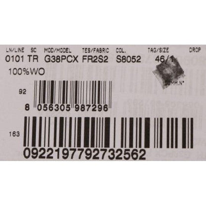 Dolce & Gabbana Gray Wool Striped Formal Pants 1728,67345645728,Casual Pants - Pants - Clothing,Clothing,Dolce & Gabbana,Gray,IT54 | XL,Jeans & Pants - Men - Clothing,Material: 100% Wool,Men,Men - Clothing,New with tags,Pants - Clothing