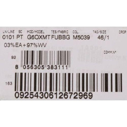 Dolce & Gabbana Purple Wool Stretch Formal Pants 1728,3% Elastan,67345645728,Casual Pants - Pants - Clothing,Clothing,Dolce & Gabbana,IT44 | XS,Jeans & Pants - Men - Clothing,Material: 97% Wool,Men,Men - Clothing,New with tags,Pants - Clothing,Purple