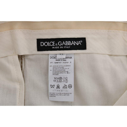 Dolce & Gabbana Brown Stretch Cotton Pants 1728,3% Elastan,67345645728,Brown,Casual Pants - Pants - Clothing,Clothing,Dolce & Gabbana,IT44 | XS,IT48 | M,Jeans & Pants - Men - Clothing,Material: 97% Cotton,Men,Men - Clothing,New with tags,Pants - Clothing