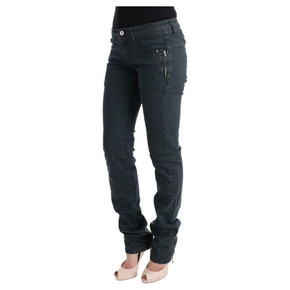 Costume National Gray Cotton Superslim Denim Jeans 1728,2% Elastane,67345645728,Clothing,Costume National,Gray,Jeans & Pants - Women - Clothing,Jeans Denim - Clothing,Material: 98% Cotton,New with tags,Slim Fit Jeans - Jeans Denim - Clothing,W26,W27,W28,W