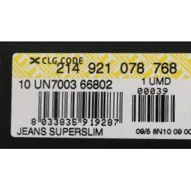 Costume National Gray Cotton Superslim Denim Jeans 1728,2% Elastane,67345645728,Clothing,Costume National,Gray,Jeans & Pants - Women - Clothing,Jeans Denim - Clothing,Material: 98% Cotton,New with tags,Slim Fit Jeans - Jeans Denim - Clothing,W26,W27,W28,W