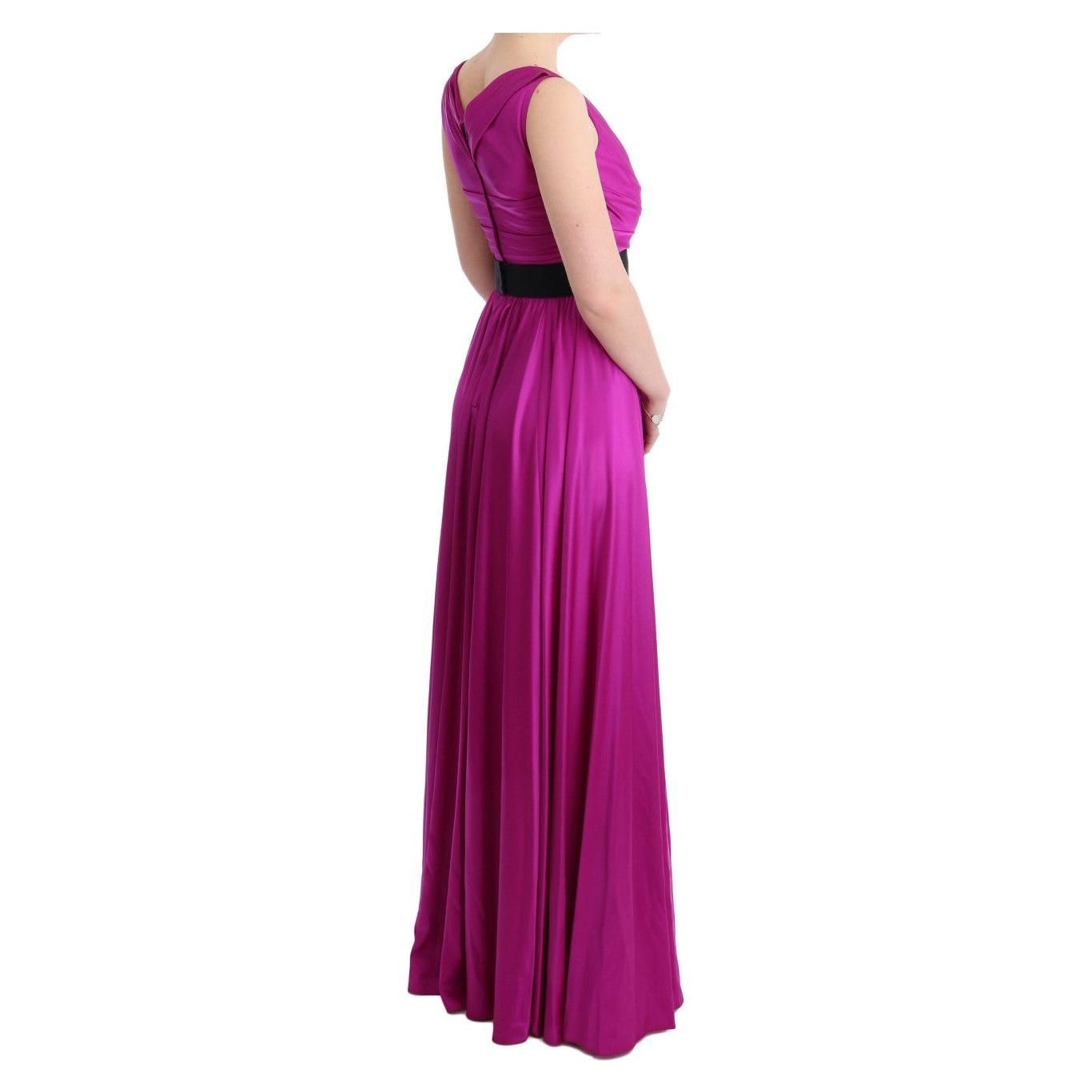 Dolce & Gabbana Pink Silk Stretch Shift Long Dress 1728,4% Acetate,4% Elastane,67345645728,8% Cotton,Clothing,Dolce & Gabbana,Dresses - Clothing,Dresses - Women - Clothing,IT40|S,Long - Dresses - Clothing,Material: 86% Silk,New with tags,Pink,Sleeveless -