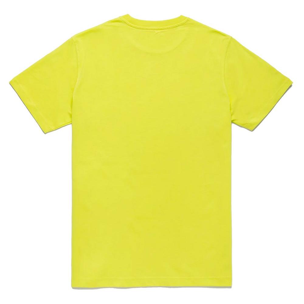 Refrigiwear Embossed Logo Cotton T-Shirt in Yellow Refrigiwear