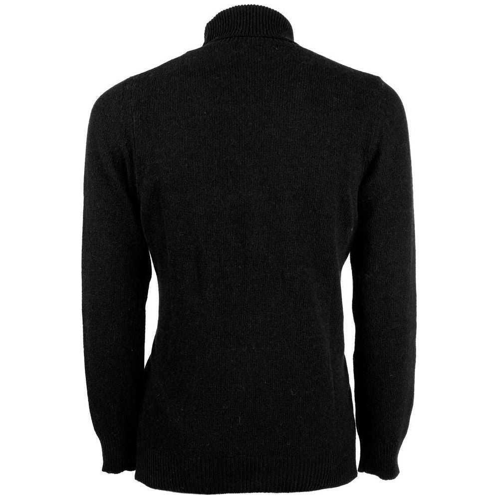 Emilio Romanelli Elegant Men's Cashmere Turtleneck Sweater Emilio Romanelli