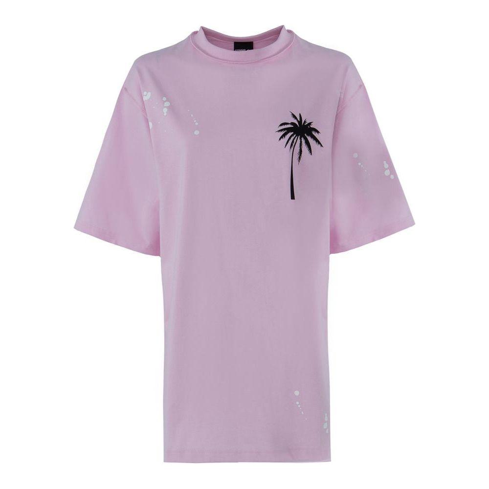 Comme Des Fuckdown Pink Cotton Women Dress Comme Des Fuckdown