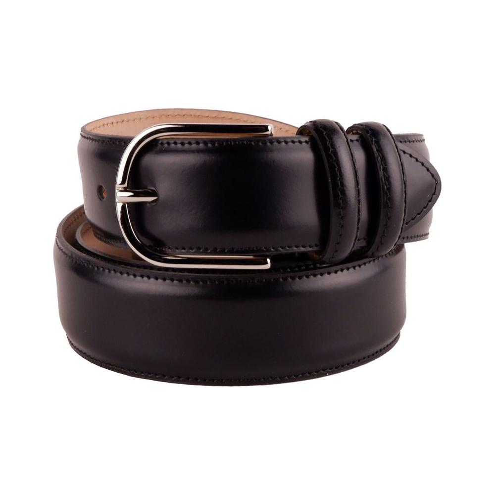 Made in Italy Elegant Italian Leather Belt Ensemble Made in Italy