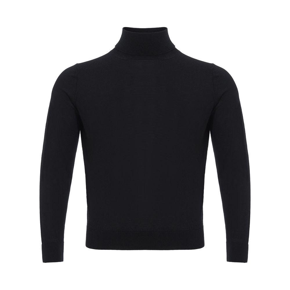 Colombo Italian Cashmere Luxury Black Sweater Colombo