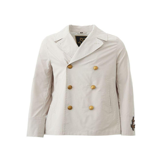 Sealup Pristine White Polyester Jacket Sealup