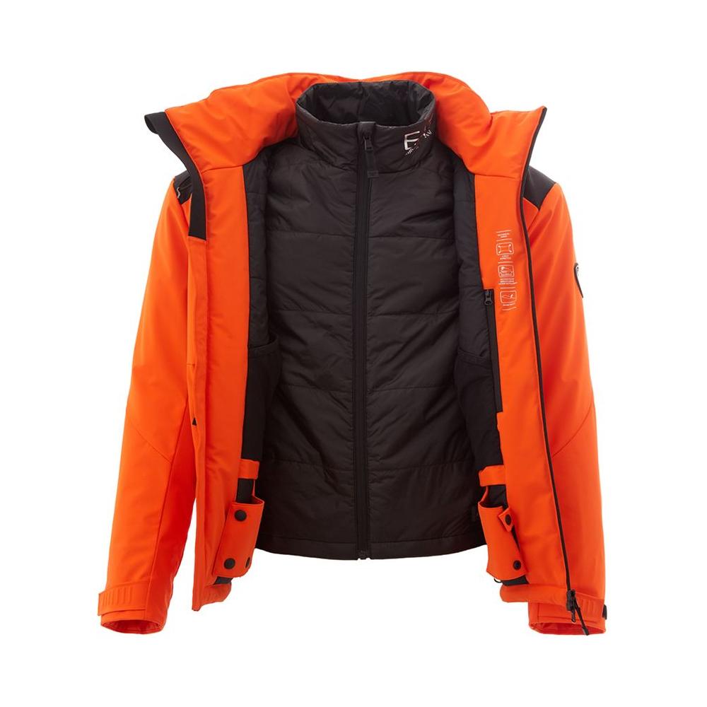 EA7 Emporio Armani Radiant Orange EA7 Lightweight Jacket EA7 Emporio Armani