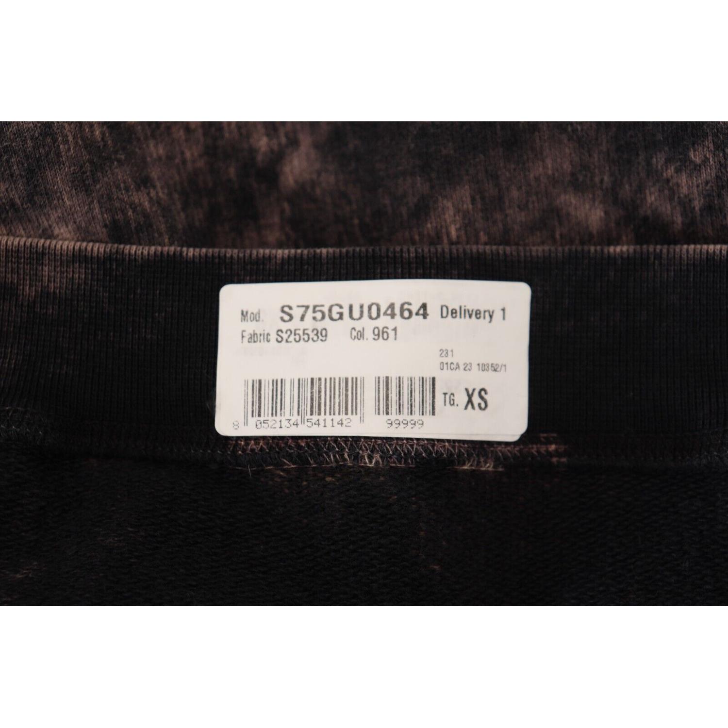 سويت شيرت بغطاء رأس من القطن متعدد الألوان من Dsquared²