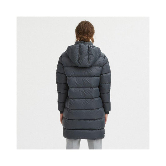 Centogrammi Gray Nylon Women Jacket Centogrammi