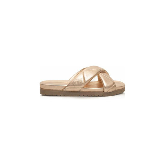 Cerruti 1881 Beige Sheepskin Women Sandal Cerruti 1881